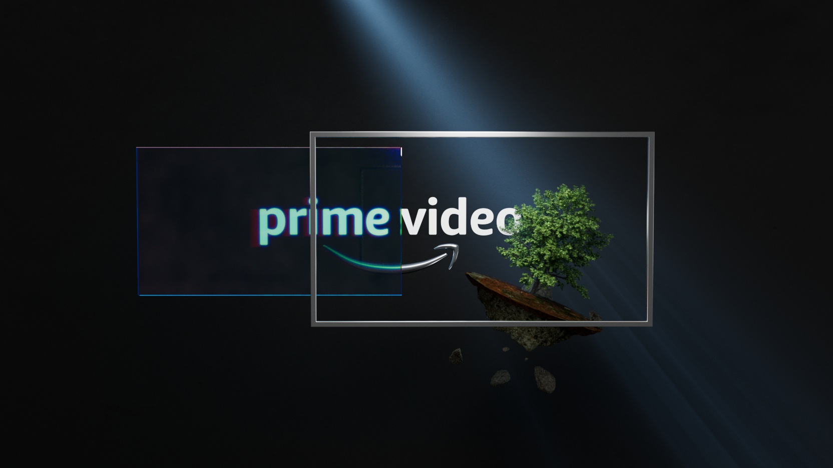 Prime Video layered portal opening