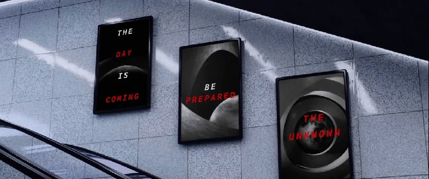 Outdoor advertising concept mockup